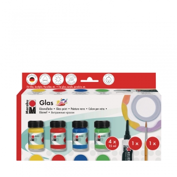 Glas-Farbenset (Basis-Set)